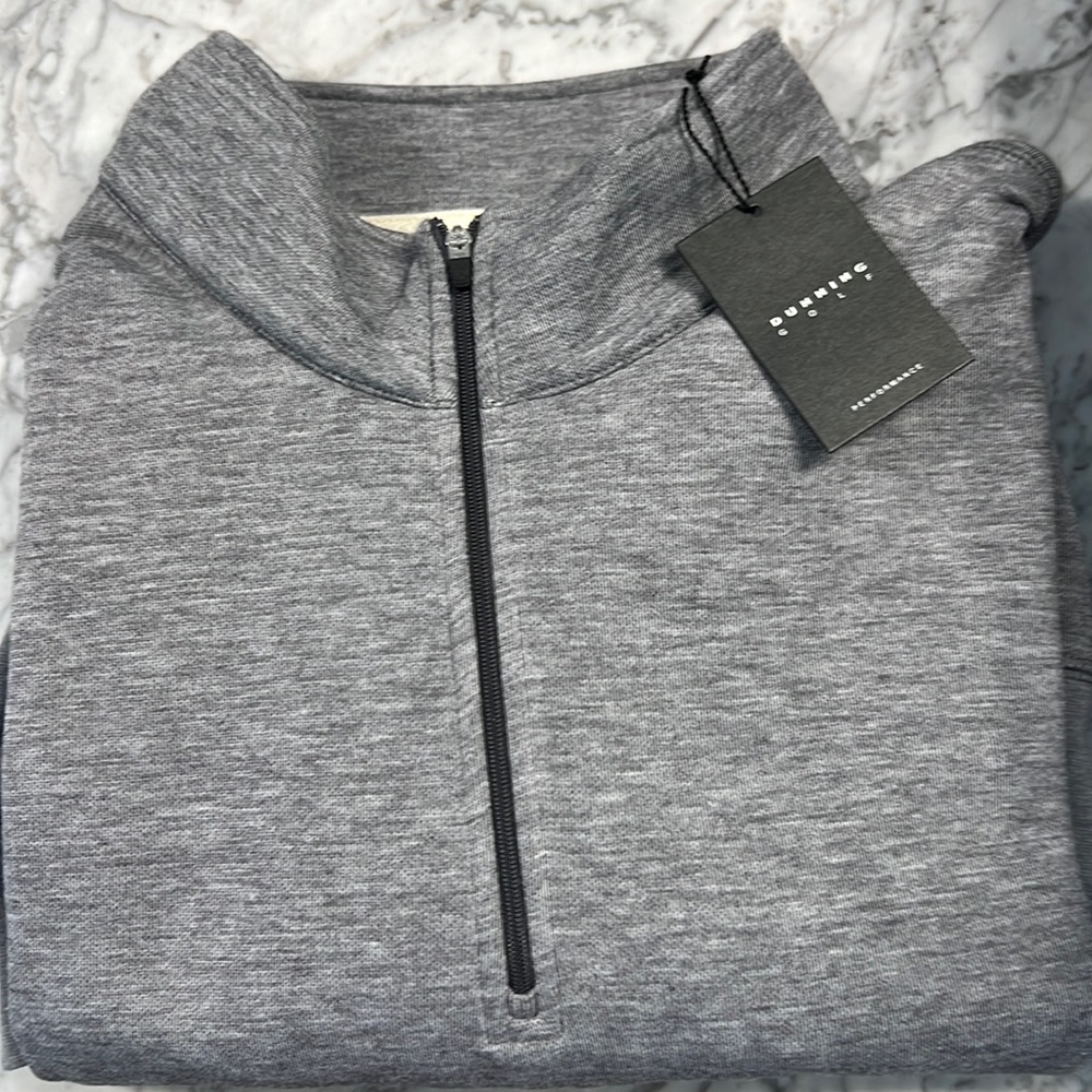 New with tags long sleeve Dunning Golf 1/4 zip xxl